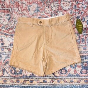 Cadets Corduroy Shorts in Tan SZ 12-14 (28-31” Waist) NWT